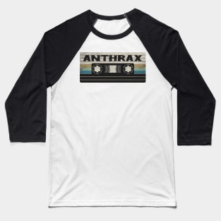 Anthrax Mix Tape Baseball T-Shirt